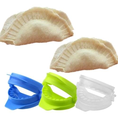 3pcs DIY Dumplings Tool Top Good Quality Dumpling Jiaozi Maker Device Easy Dumpling Mold Clips Kitchen Accessories 9Z SH773-3PCS