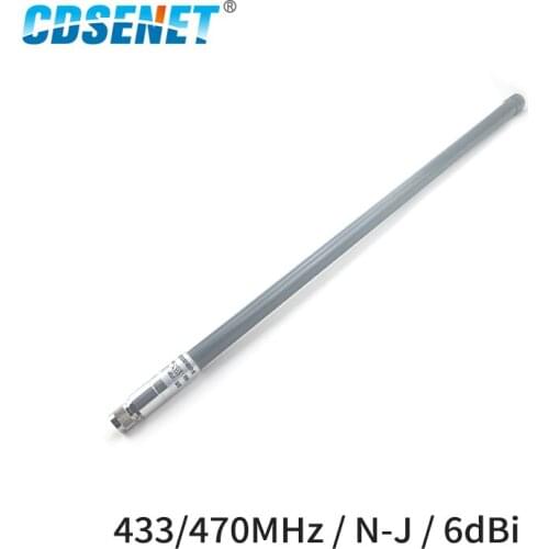 470MHz Wifi Antenna High Gain 6dbi N-J Connector Fiberglass Omnidirectional Wifi Antenna for Router Modem TX400-BLG-60
