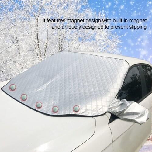 Automobile Thicken Sunshade Cover Car Windshield Snow Sun Shade Waterproof Protector Cover Car Front Windscreen Cover