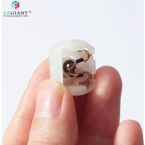 AZGIANT Bearing cover parts white plastic for AUDI /ford land rover F130 Central door Lock Motor caps carbon brush holder
