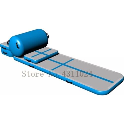 Free Shipping Inflatable Air Track A Set(6 Pieces) Air Tumbling Mat Gym Air Mat Inflatable Airtrack For Sale