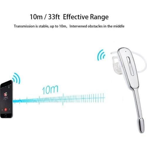 1PC Bluetooth Wireless Earphone with Mic Handsfree Earphones Bluetooth Stereo Headphones For Samsung iPhone Xiaomi Phone
