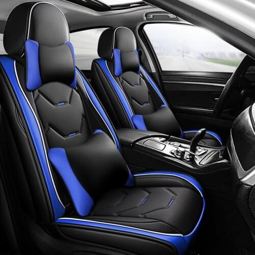 2pcs Front Seat Car Seat Cover for Volkswagen Amarok Jetta Tiguan Santana Variant Lamando Lavida Vista Phideon Gol Auto Styling
