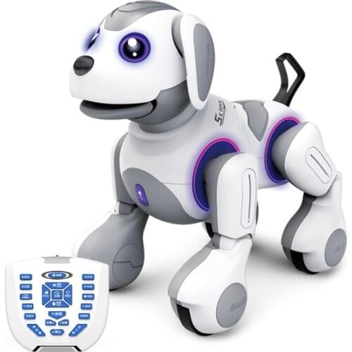 Remote Control Toy Electronic Pet Remote Control Robot Dog Voice Remote Control Music Song Childrens Toy Child gift 2020 New