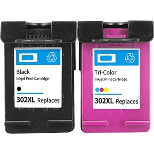 Printer Cartridge HD Interchangeable Compatible 302XL for HP DeskJet 1111 1112 2130 2132 2620 3632 4510