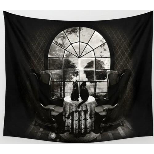 Room Skull Tapestry Wall Hanging Wall Decor Bedroom Home Decoration Wall Tapestry Yoga Mat