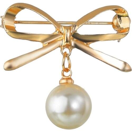 KYYWGXIN Brooches Bow On Clothes