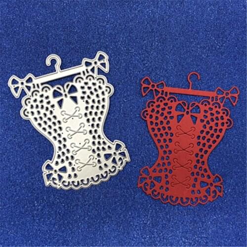 Metal Cutting Dies Dress Stencils for DIY Scrapbooking/photo album Decorative Embossing DIY Paper Cards