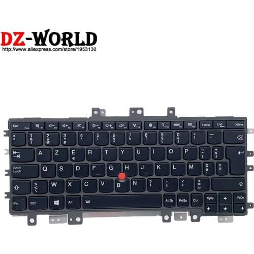New Original BUL Belgian Backlit Keyboard for Lenovo Thinkpad Helix 2nd 20CG 20CH Laptop 00JT590