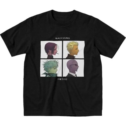 Novelty Funny Nana Osaki T Shirt Men Short Sleeved Cotton T-shirt Graphic Ai Yazawa Anime Manga Tee Tops Fashion Tshirt