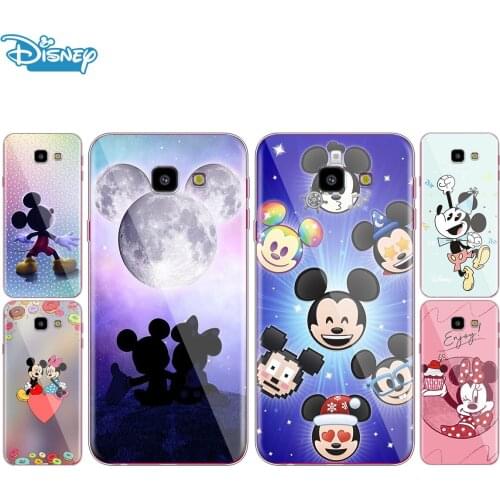 Transparent Cover MicMickey Mouse Cute Smart For Samsung Galaxy J8 J7 J6 J5 J4 J3 J2 Duo Prime Plus Core 2018 Phone Case