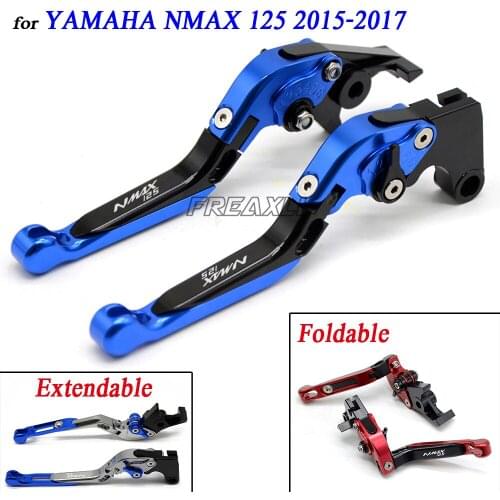 For Yamaha NMAX 125 2015 2016 2017 Motorbike Accessories Levers Motorcycle Brake Clutch Levers Foldable Extendable Adjustable