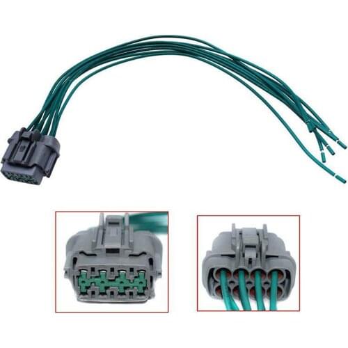Car Headlamp Headlight Connector Pigtail Harness 8-way Plug for Nissan 350Z
