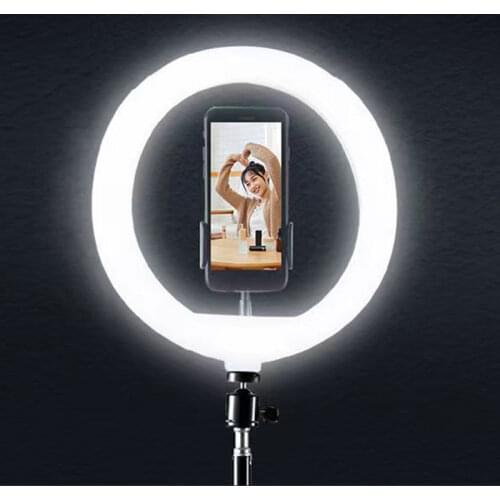 Led Ring Light with Tripod Ring Lamp for Selfie Right Ligth Ringlight Stand Streaming Photo Mobile Light Ring Selfi Tripe