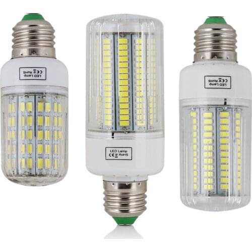 E27 LED Corn Light Bulbs Screw Base 5730 SMD 12W 15W 20W 25W 30W 110V Bright White Cool Warm Lamp Home Lampada Ampoule Bombillas