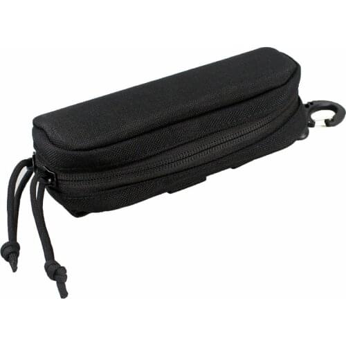 Tactical MOLLE Glasses Shockproof Protective Box Portable Outdoor Sunglasses Pouch Eyewear Carry Case
