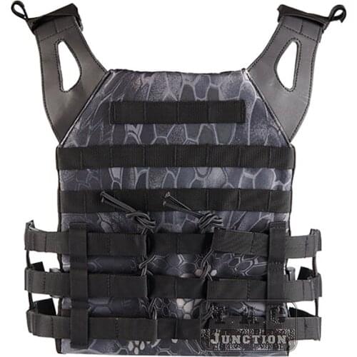 TFG Tactical JPC Modular Vest W/ 2PCS EVA Soft Plates For Hunting Airsoft Combat Low Profile Adjustable MOLLE Plate Carrier TYP