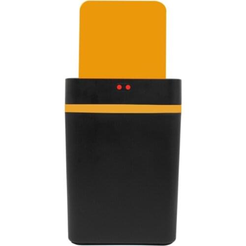 Smart household trash can, automatic induction kitchen, bedroom, living room, bathroom, automatic mute creative sanitary bucket