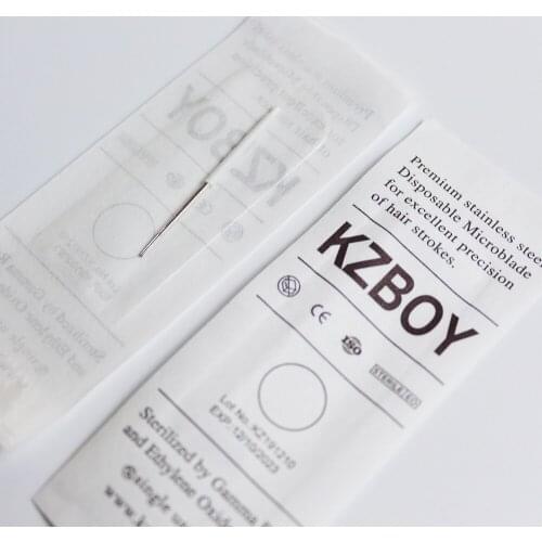 25PCS/Box High Quality Round Microblading Needle 0.3mm Microblading Shading Needles with Individual Package for Shading Pen Tool