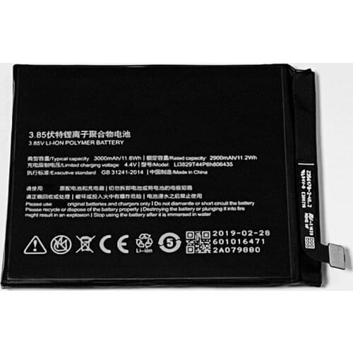 3.85V 3000mAh Li3829T44P6h806435 For ZTE Nubia Z11 NX531J NX531J_V2A NX531J_V2B Battery