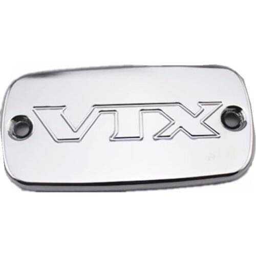 Motorcycle Accessories Chrome Billet Brake Fluid Reservoir Cap For Honda VTX1300 C R S T VTX1800 C C1 C2 C3 S S1 S2 S3
