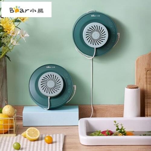 Automatic fruit and vegetable disinfection purifier household dish washing machine hanging wall 220V negative ion food purifier
