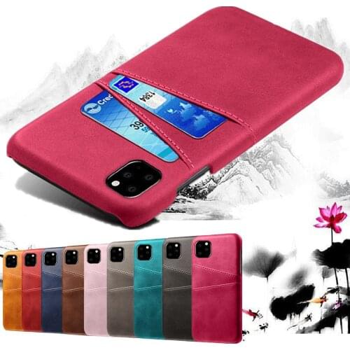 For iPhone 11 11 Pro MAX 11Pro XI Card Slots Holder Phone PU Leather Wallet Case For iPhone 11 11Pro Max Cover Fundas Capa