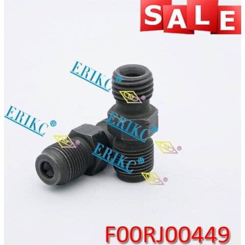 ERIKC F00RJ00449 Pressure Tube Pipe Connection F 00R J00 449 Inlet Connector F00R J00 449 for Bosch 120 Series Injector