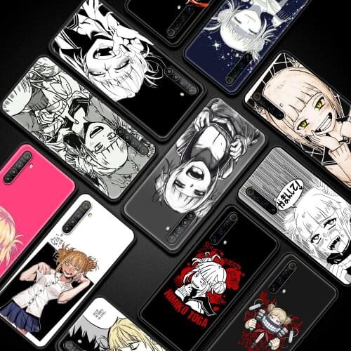 Himiko My Hero AcademiaPhone Case For Realme C21 C11 C15 C3 C5 C6 C7 X7 X50 XT Q2 Pro High Quality Soft TPU Silicone Cover
