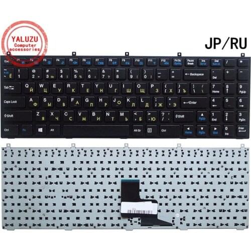 RU/JA Laptop Keyboard FOR Clevo W76 W760 W762 W765 W765S W860 W870 W880 W761 P150 P150HM P170HM P151EM W150HRM W170ER W270EGQ