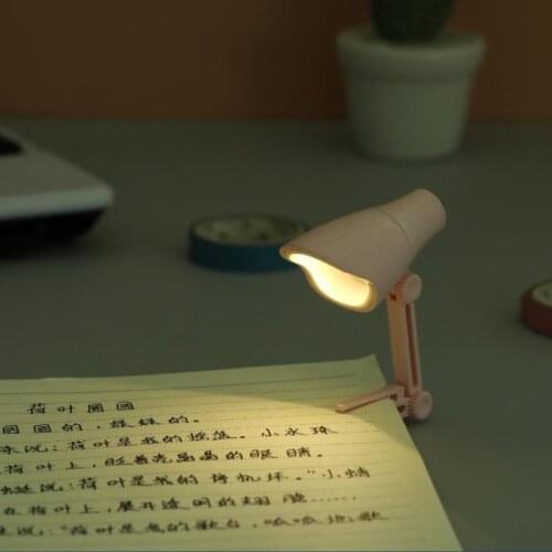 Book Lamp Mini Small LED Table Lamp Portable Folding Portable Night Light Magnetic Table Eye Table Lamp