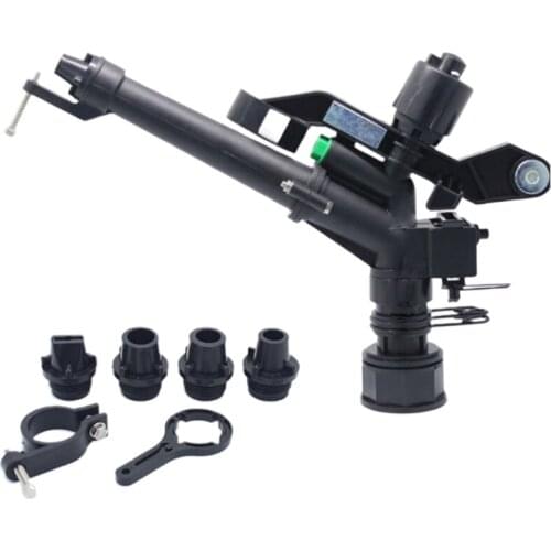 Lawn Sprinkler Adjustable Garden Water Sprinklers Lawn Irrigation System 1.5 Inch Spray Sprinkler with 4 Nozzles Head