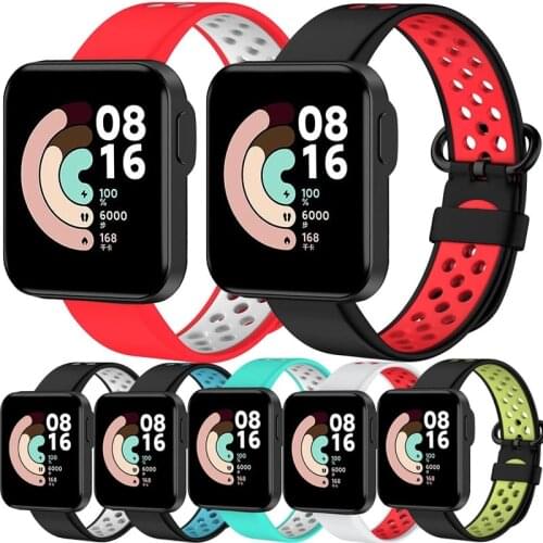 For -XiaoMi Mi Watch Lite Strap Quick release Band Silicone Watchband Sport Bracelet For Redmi Watch Smart Watch Strap