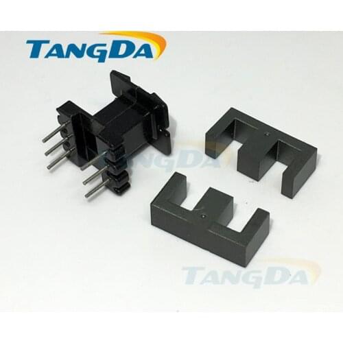 Tangda EE16 core EE Bobbin magnetic core + skeleton soft magnetism ferrites magnetic core 3+3pin SMPS RF Transformers A