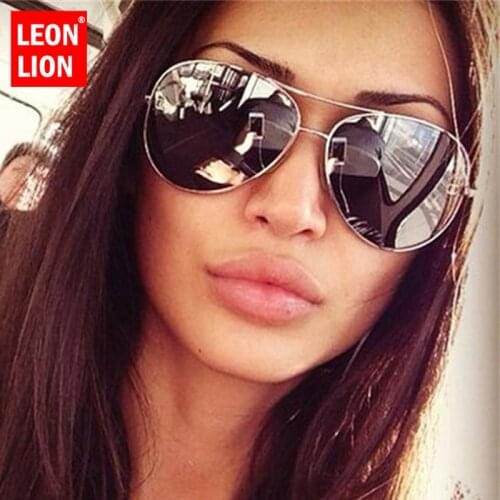 LeonLion Oversized Sunglasses Women Vintage Sunglasses Women Brand Designer Sun Glasses for Women/Men Retro Oculos De Sol Gafas
