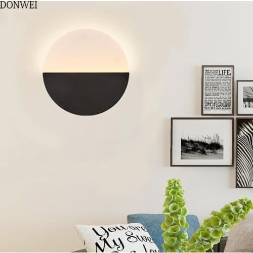 Acrylic Modern Led Wall Light For Home Living Room Bedside Bedroom Corridor New Creative Led Sconce Wall Lamp AC85-265V