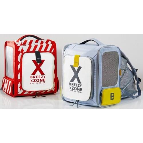 Cat Carrier Bag Breathable Transparent Spacious Fashion And Four Season Puppy Dog Portable Foldable Travel Products