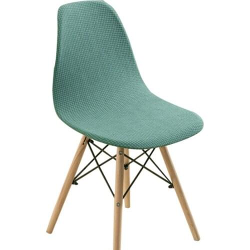 Waterproof Elastic Removable And Washable Non-armrest Shell Chair Cover Banquet Chair Home Hotel Sofa Cover Chair Cover