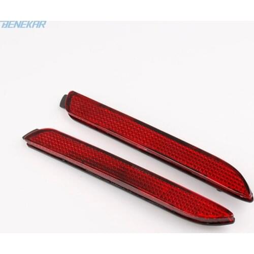 Benekar Rear Bumper Left Right Side Lamp Reflector for Toyota Camry 2006-2011