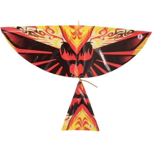 10Pcs Elastic Rubber Band Powered Flying Birds Kite Funny Kids Toy Gift Outdoor