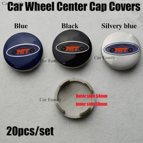 54mm ABS 20PCS For Ford kuga fusion fiesta transit Custom Car Wheel Hub Center Caps Auto Covers Badge 6M21-1003AABL