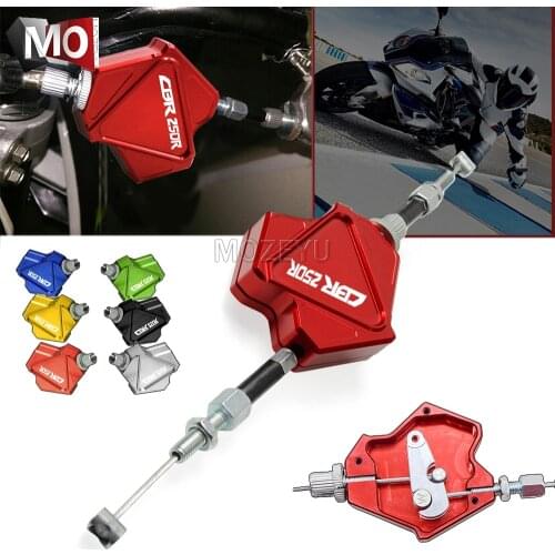 Motorcycle Accessories CNC Aluminum Stunt Clutch Lever Easy Pull Cable System For Honda CBR250R CBR 250R 250 R 2011-2013 2012