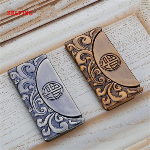 KK&FING Vintage Bronze Coffee Cabinet Handles Drawer Knobs Cupboard Pulls Wardrobe Door Handles Furniture Handle Hardware