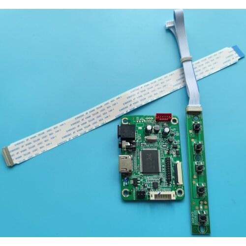 For B133XTN01.6 kit panel cable display monitor EDP mini LCD HDMI-compatible LED Audio driver controller board 13.3" 1366X768