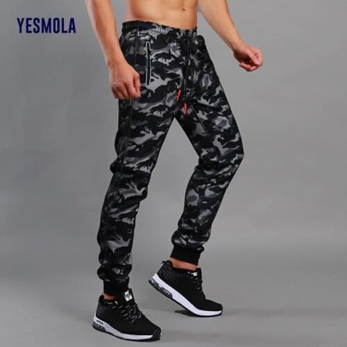 YESMOLA Mens Camouflage Pants Mens Sports Casual Pants Bodybuilding Pant Workout Gym Casual Pants Men Joggers Sweatpants