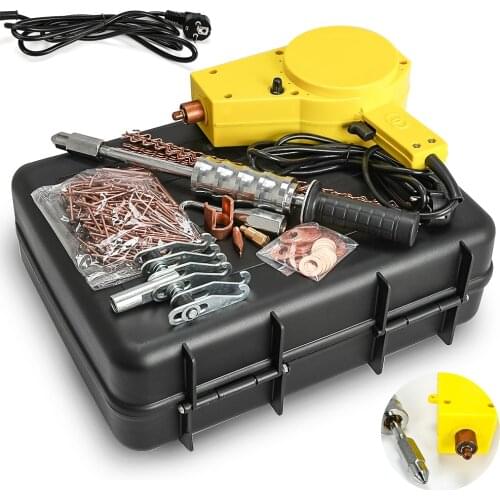 220V Auto Spot Stud Welder Dent Puller Kit Mini Spot Welder for Car Auto Body Repair with Accessories
