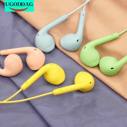 Bass headset with microphone in ear headphones Sports Gaming headset Earphones headphones with cord Headphones For jogging PC