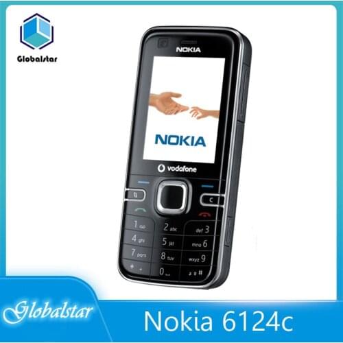 Nokia 6124 classic refurbished Original Unlocked Nokia 6124C Mobile Cell Phone Unlocked Cellphone Free shipping