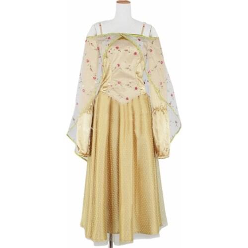 New Queen Padme Naberrie Amidala Dress + Headwear Cosplay Costume