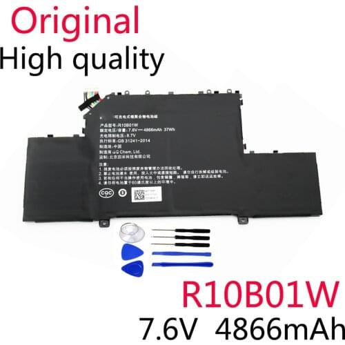 Original Battery For Xiaomi Mi Air 12.5-inch Laptop 161201-01 161201-AA R10B01W 7.6V 4866mAh/37WH
